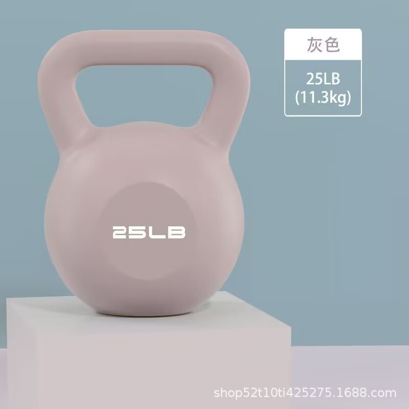 一件代发健身壶铃彩色女士家用运动哑铃深蹲练臀翘臀男士训练壶铃|undefined