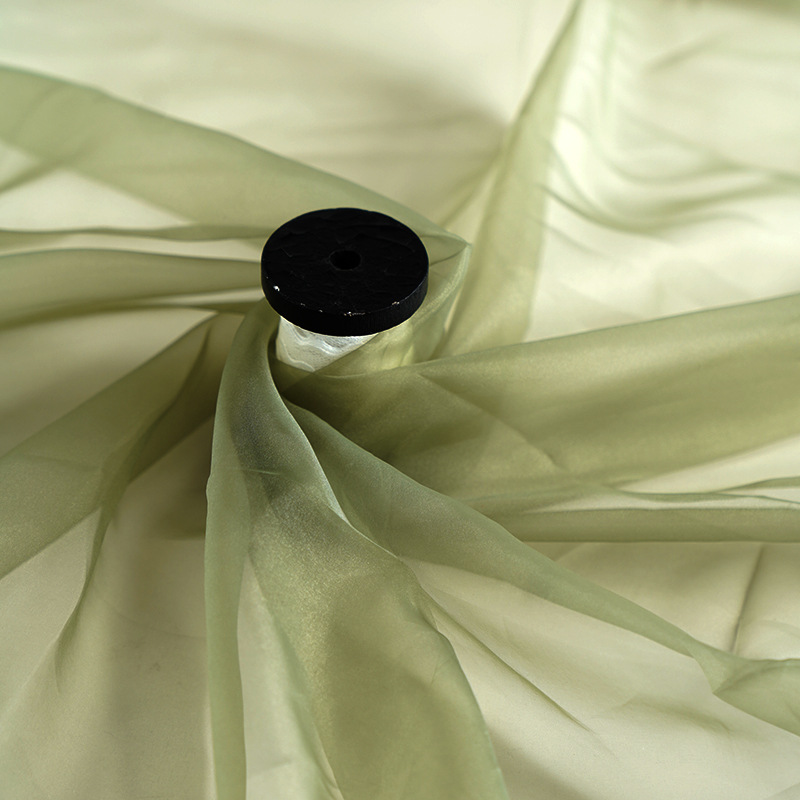 10d Ruyi ultra-delgada tela suave y transparente oigan tela de ropa de boda ropa de estilo chino pañuelo de baile tela de gaza
