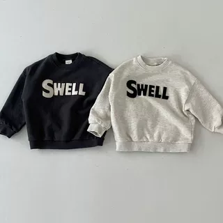 女童春秋款外出衣服韩版童装婴儿字母卫衣宝宝秋装男童休闲上衣