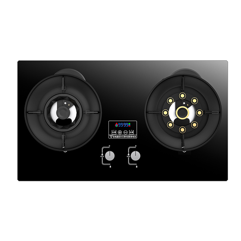 Rong Shida al por mayor doble estufas de gas estufas domésticas de gas natural gas licuado red rojo mágico estufas