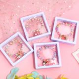 Sanrio, хит продаж, мультяшный браслет из хрустальных бусин, Куломи Мелодия, мультяшные детские украшения из бисера, ювелирные изделия оптом