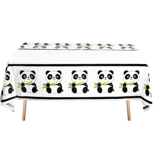 Collection of hundreds of party tablecloths Birthday party disposable pe rectangular picnic birthday plastic tablecloth decoration
