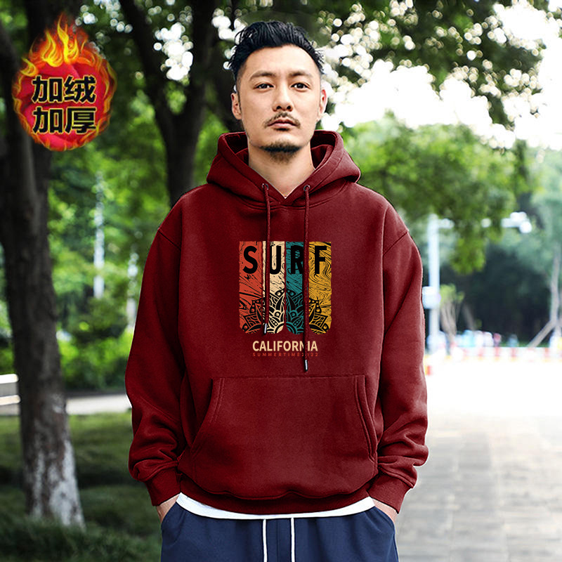Chaqueta encapuchada masculina primavera y otoño marca de moda americana chaqueta de peso retrogrado chaqueta de pareja casual suelta camisa con sombrero de manga larga