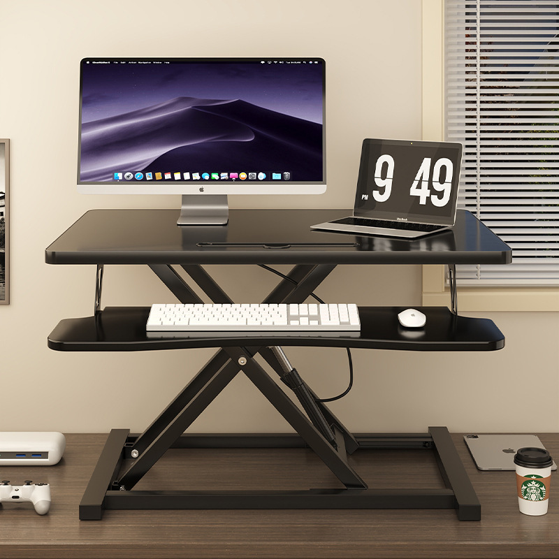 Standing Adjustable Table Stand Computer Office Removable Desk Monitor Laptop Stand Foldable Heightening Stand