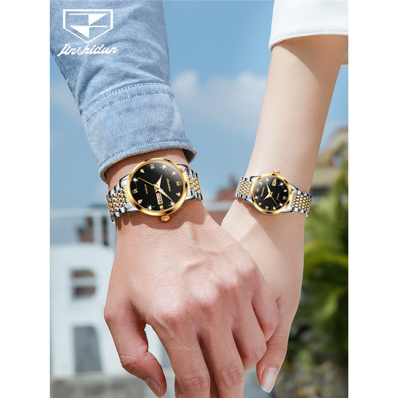 瑞士品牌情侣机械1314男女士手表正品情人节礼物