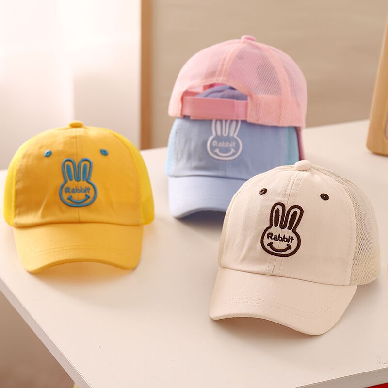 Children Unisex Cartoon Style Sweet Simple Style Rabbit Letter Embroidery Baseball Cap display picture 3