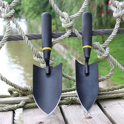 Thickened manganese steel gardening shovel, flower shovel, household gardening tool, shovel shovel, outdoor digging soil and digging wild vegetables
