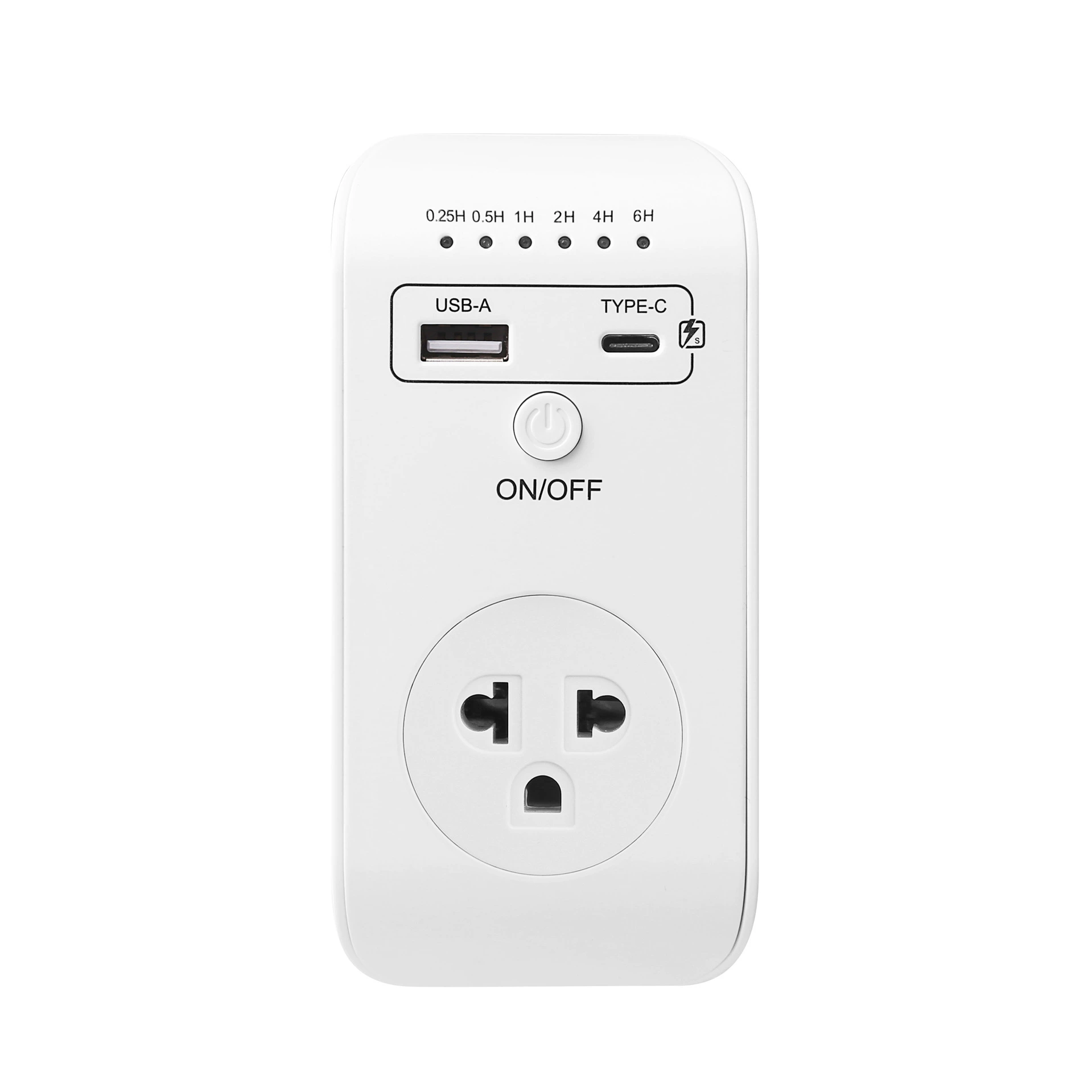 Новый тайский USB Type C Обратный отсчет гнездо Smart Time Controller Многофункциональная защита гнездо