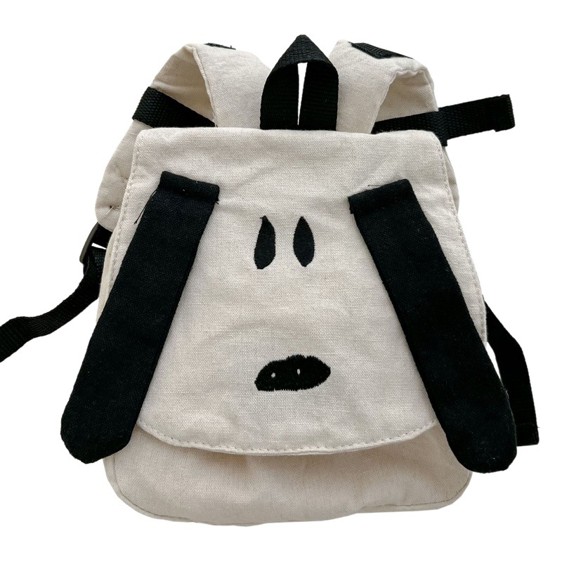 Kindergarten infantil mochila escolar para niños de dibujos animados lindo cachorro niños y niñas mochila de lona para padres e hijos pequeña mochila