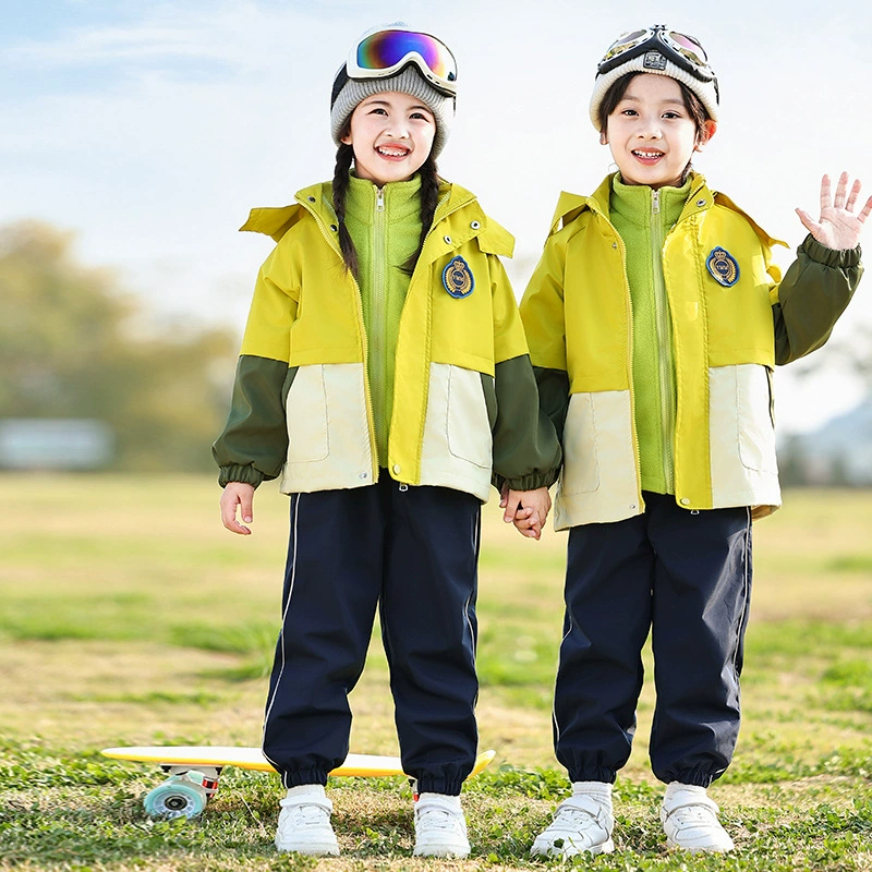 Одежда для детского сада Съемная одежда для учащихся начальной школы осенью и зимой