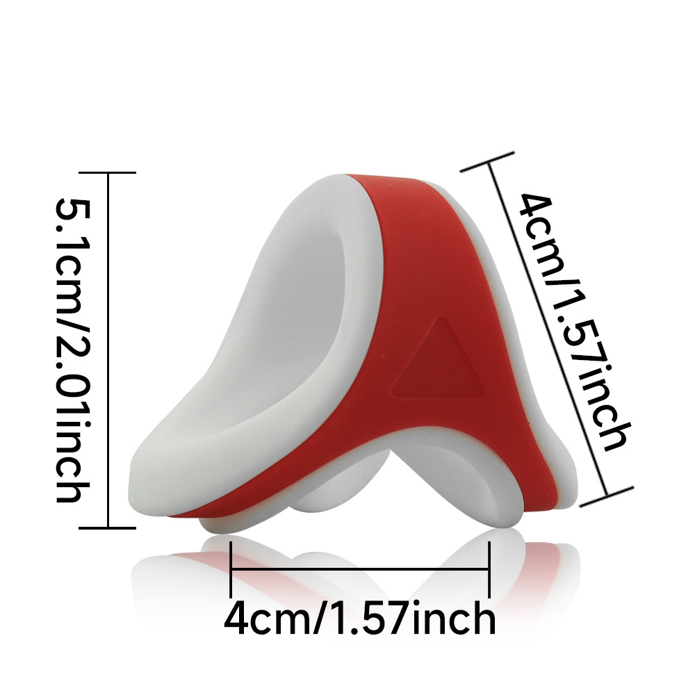 흰색-빨간색 혼합 색상