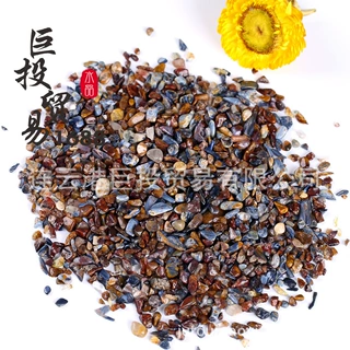 Pietersite碎料天然彼得石碎石摆件厂家供应鱼缸铺路装饰跨境供货