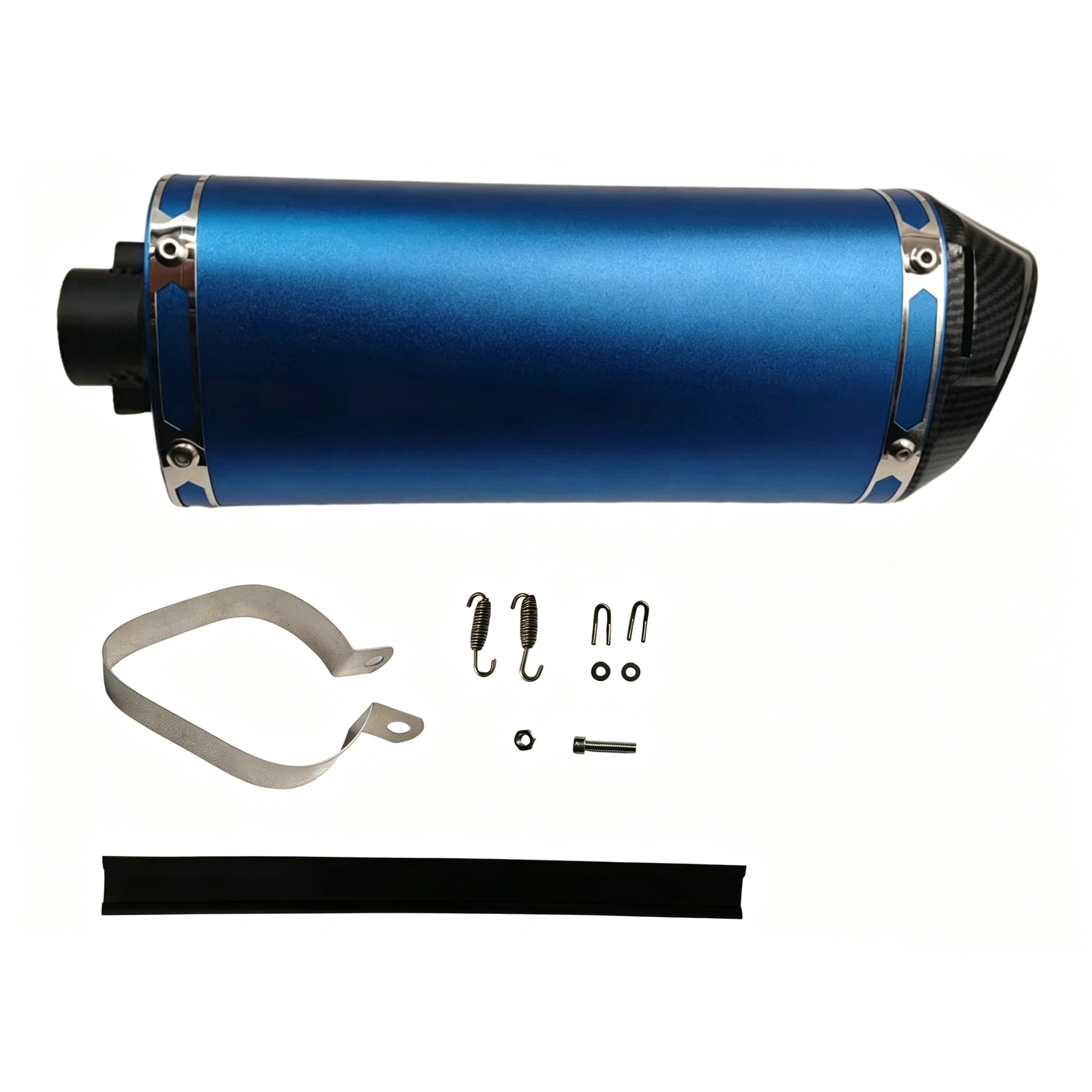 Motorcycle Yousheng 500 NINJA400 ZX4R Z900 Sai450SR ZX10R R3 modified triangular exhaust system
