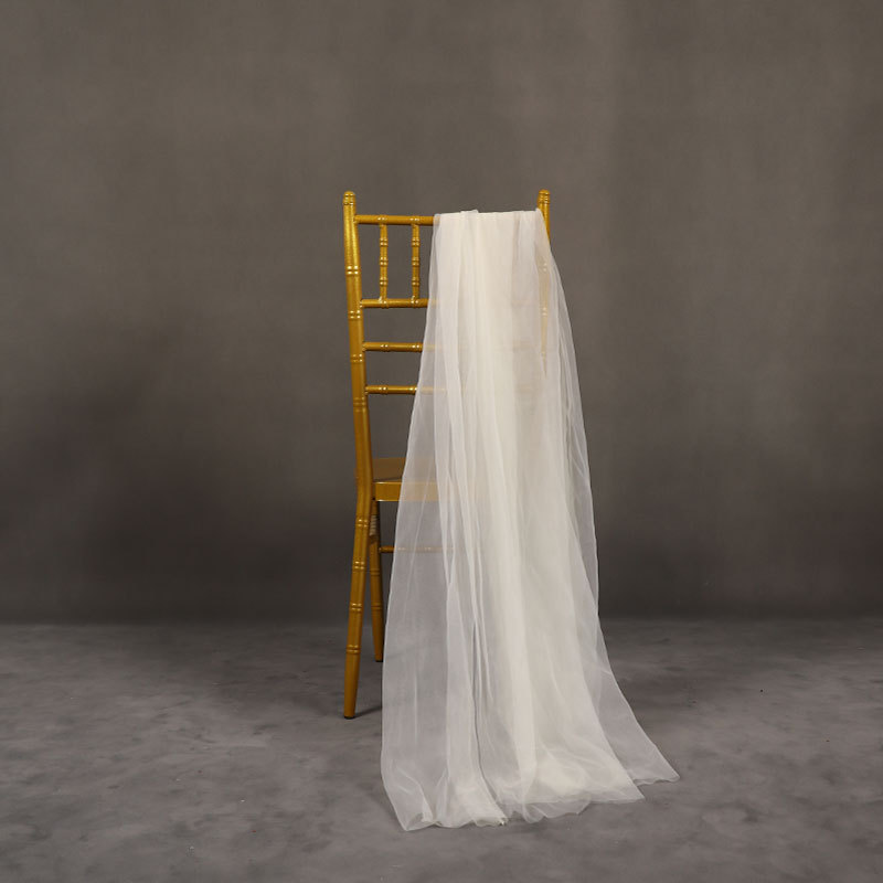 Sillas de boda transfronterizas cortina tela