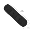 Long, black, big