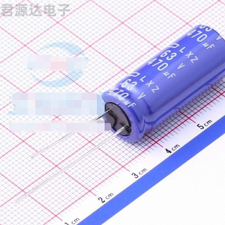 ELXZ630ELL471MK30S描述470uF 63V电解电容器