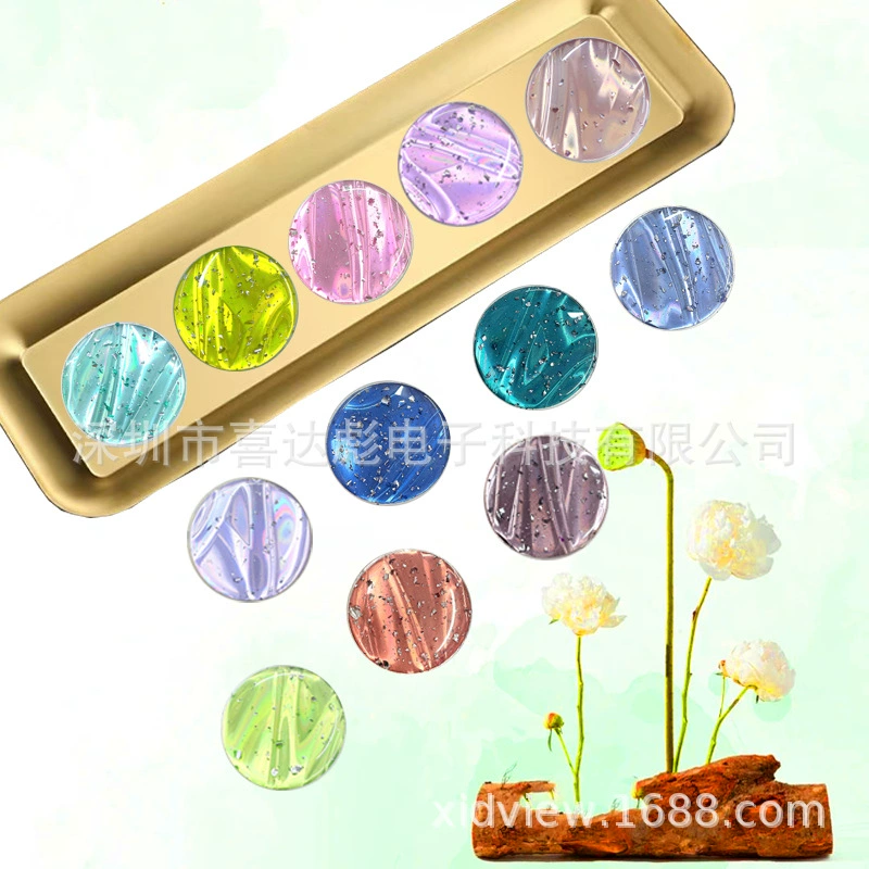 Трансграничный высококачественный оригинальный настольный держатель из смолы с трехмерным лазерным рельефом и однотонным покрытием, подходит для мобильных телефонов, в наличии для оптовой продажи.