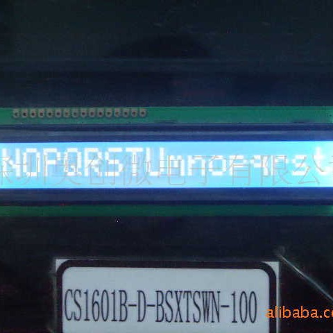 CS1601B-D-BSXTSWN-100 LCM液晶显示屏 单色可调显示器