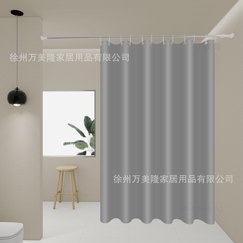 バスカーテン現物カラー3d PEVA防水防かび厚手浴室トイレ入浴遮断カーテンクロスボーダー|undefined