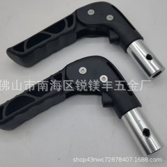 汎用型運動車椅子22MM管径折り畳み可能後押しハンドルメーカー直販車椅子部品ハンドルハンドル