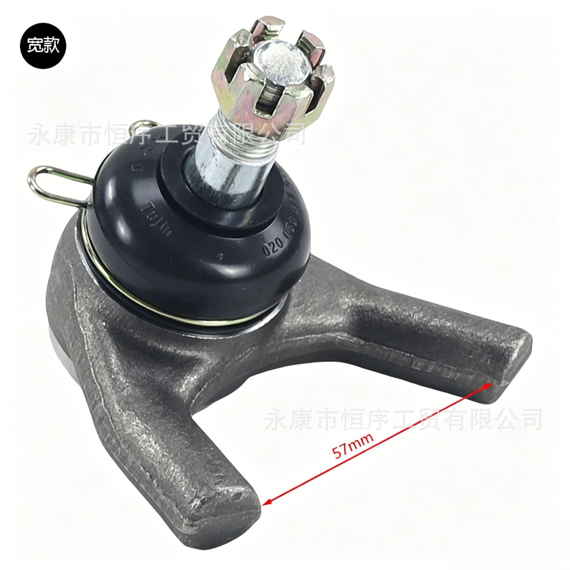 Atv Off-Road Beach Vehicle Go-Kart Lower Anti-Slip Ball Joint Rocker Arm Connection M12 Triangle Ball Joint Custom Modified Vehicle