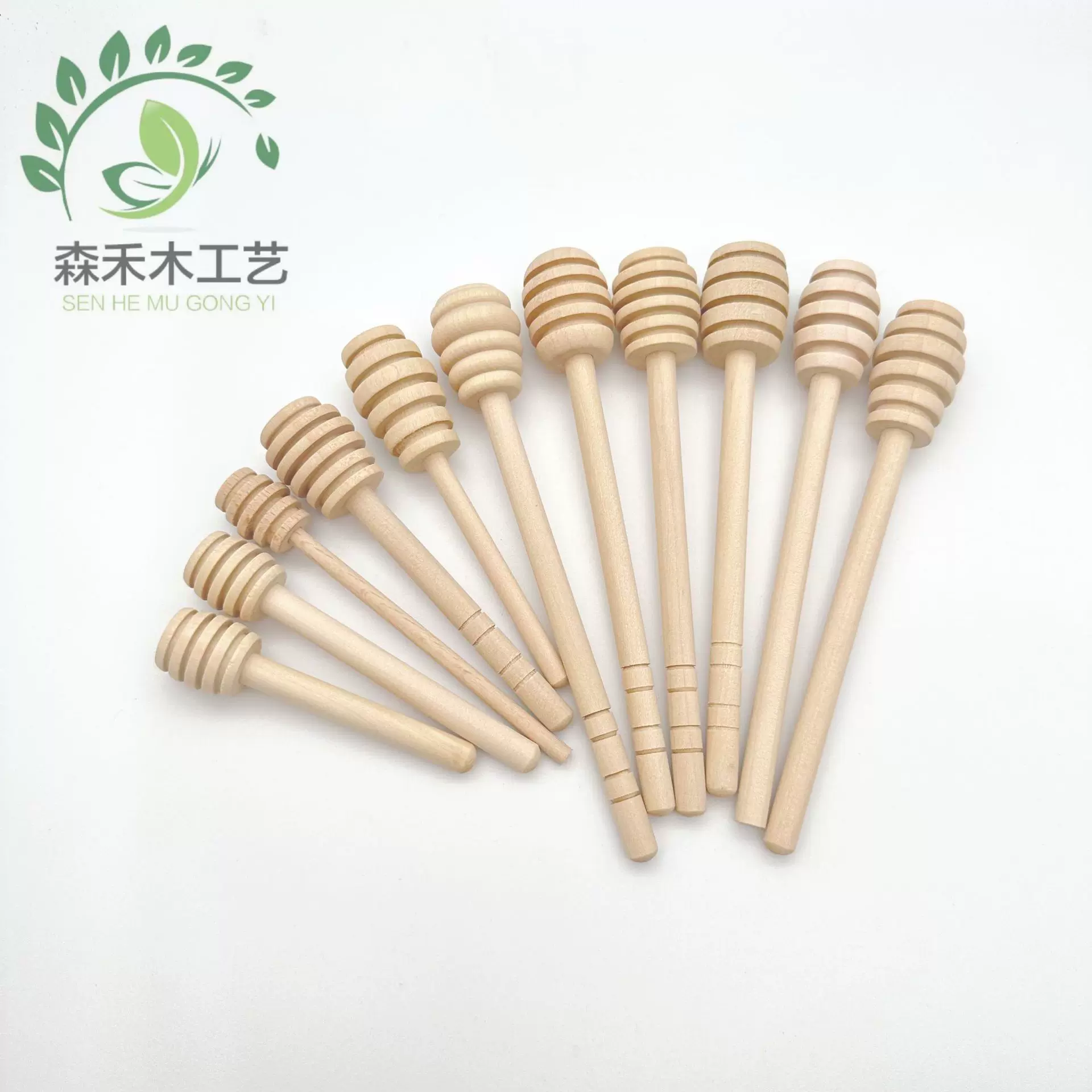 蜂蜜棒搅拌棒来图来样生产 咖啡奶茶搅拌木棒 木质取蜜棒 蜜蜂棒