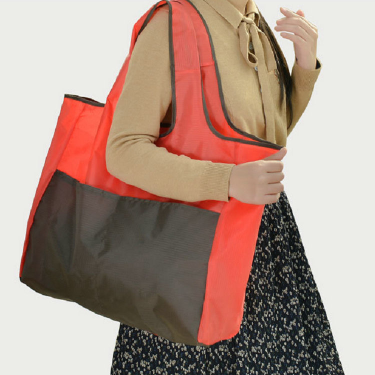 handheld folding fashionable shopping bag
