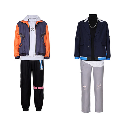 World Plan Colorful Stage Costume cosplay outfit Tōru Higauchi Akiyuki Tōgashi ACG performance costume