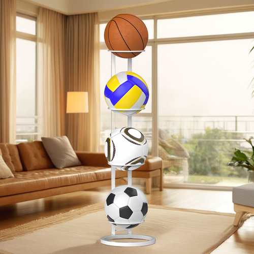 Basketball Standard Household Simple Football Volleyball Storage Organization Double Three Four Layers Children's Ball Wall Mount