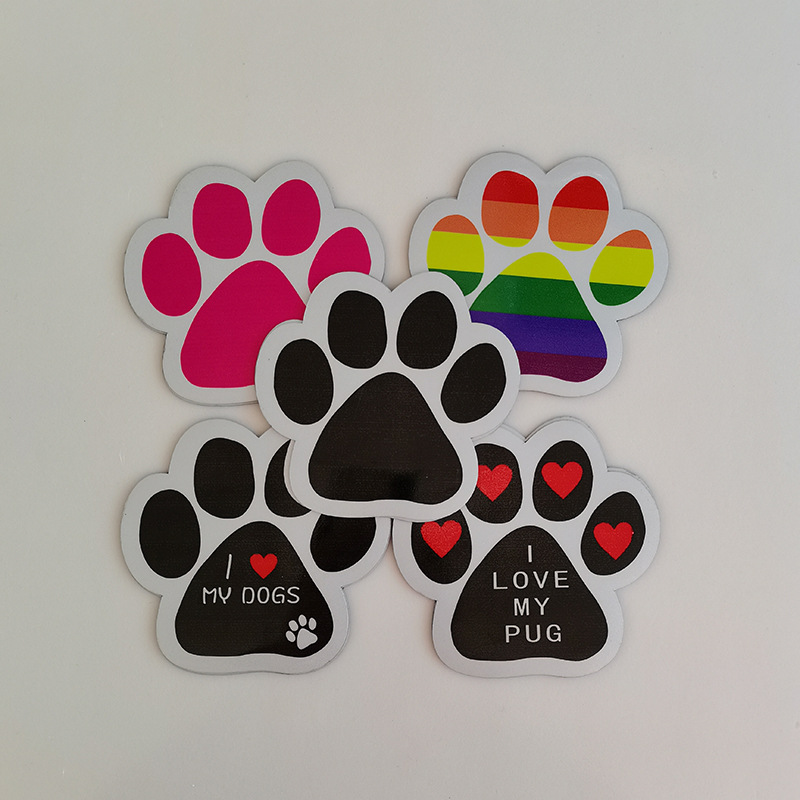 厂家定制女司机汽车贴新手上路实习期反光车尾贴磁吸贴创意冰箱贴