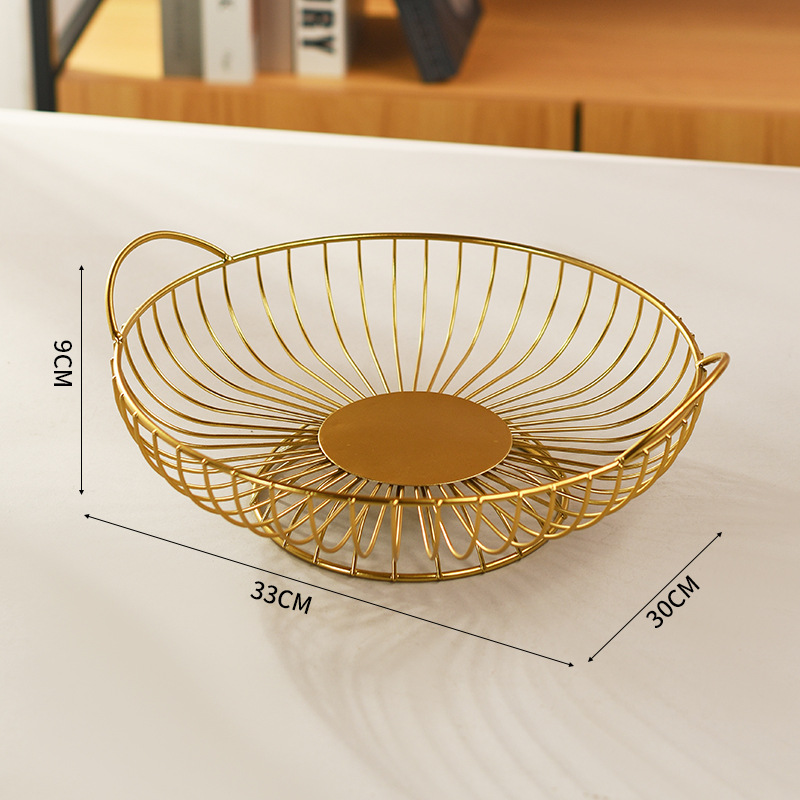 Plato de frutas Sala de estar Aperitivos domésticos Plato de colocación Cesta de frutas multicapa Plato de frutas de oficina Plato de frutas Salón de belleza Plato de frutas