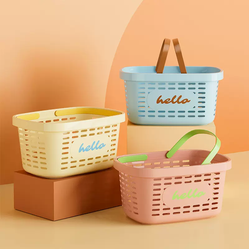 洗澡提篮手提浴室洗浴篮子卫生间洗漱塑料用品宿舍收纳沥水沐浴