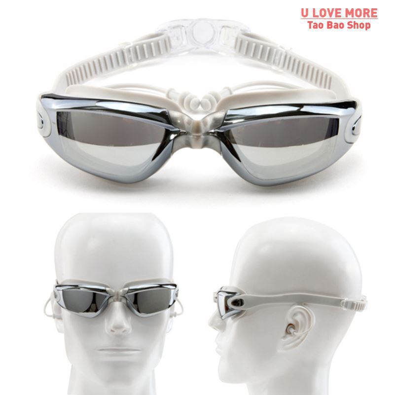 Gafas de Natación Profesionales de Silicona para Hombre y Mujer