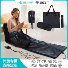 爆款桑拿毯沙棘排酸排湿远红外线汗蒸袋美容院PU皮毯定制跨境热销