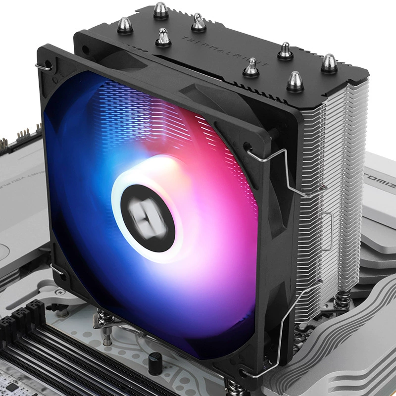 Thermalright AX120R SE LGA1700/2011, четырёхтрубный кулер для процессора, совместим с 13–14 поколениями, синхронное воздушное охлаждение