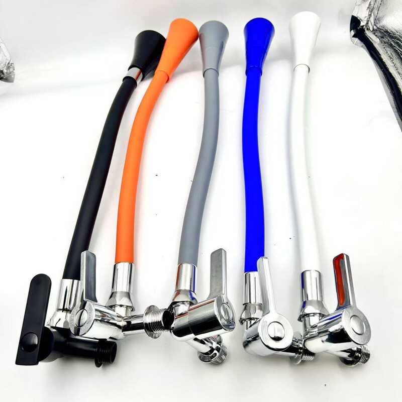 Foreign Trade Colorful Universal Horizontal Single Cold Faucet Two-Speed In-Wall Kitchen Faucet Wall-Mounted Multi-Function Faucet