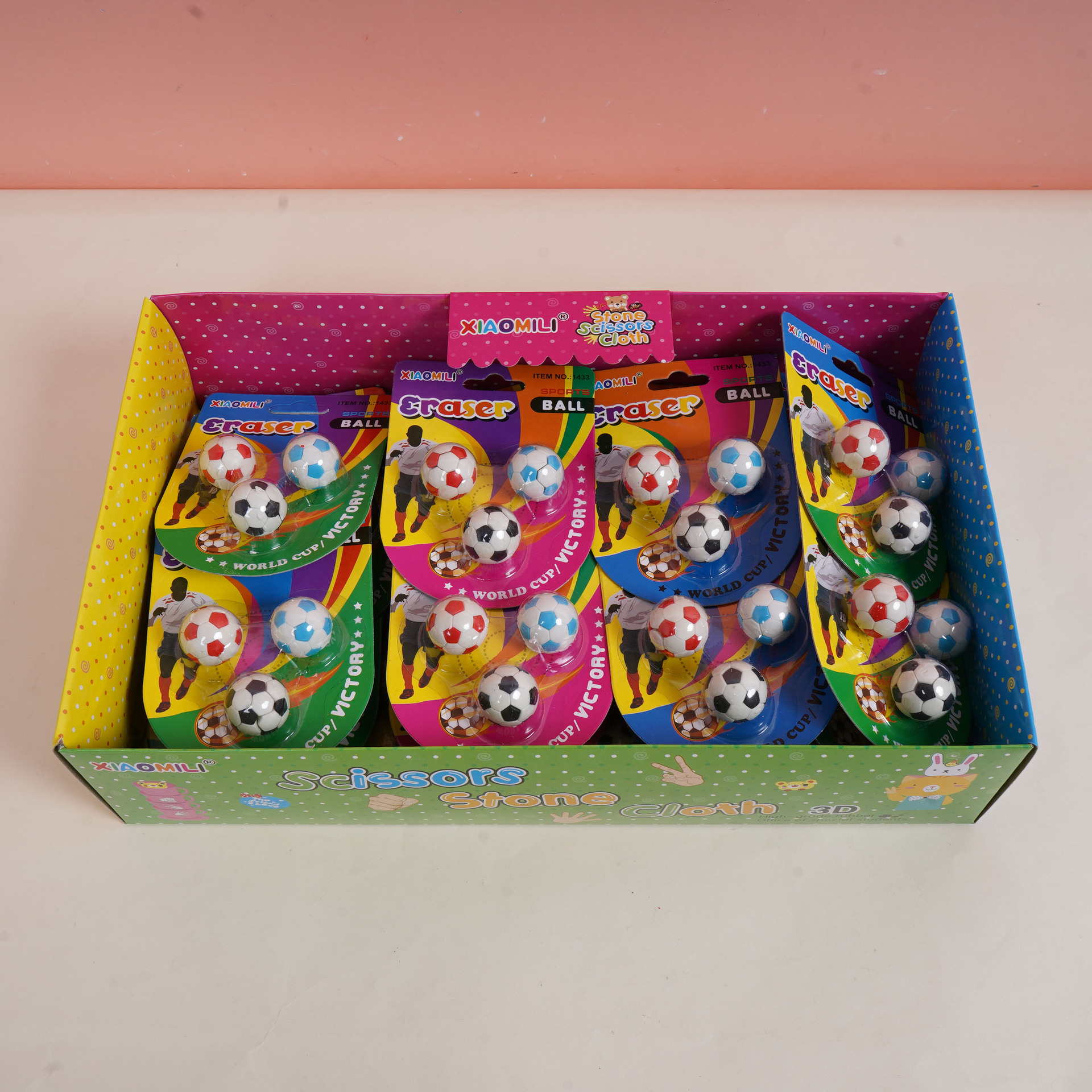 Nuevo oso de fútbol extraño borracha de dibujos animados borracha de dibujos animados