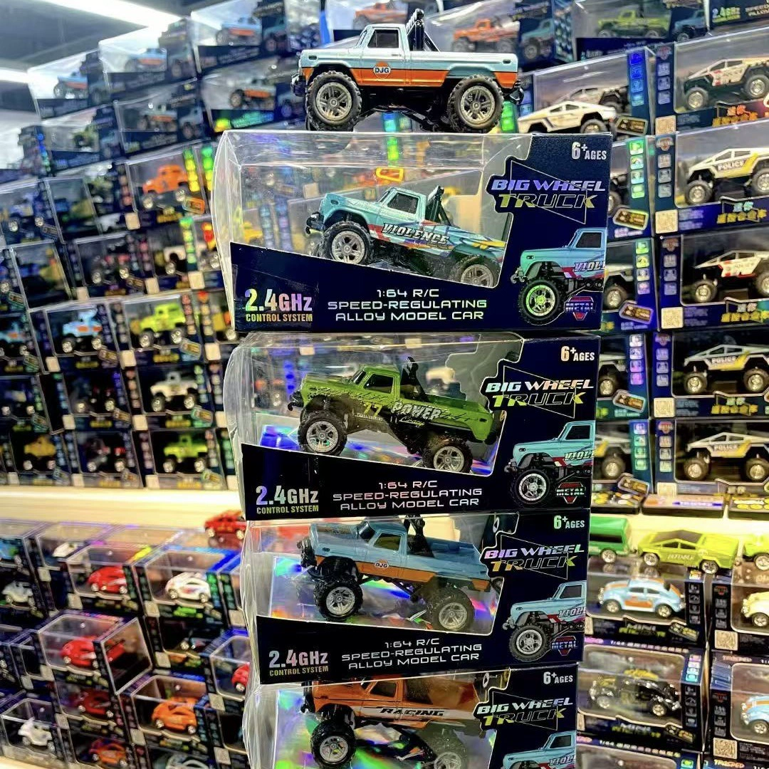 2,4G мини-автомобиль с дистанционным управлением из сплава, внедорожник, высокоскоростная гоночная игрушка для дрифта, может управляться с помощью мобильного телефона и перезаряжаемого автомобиля