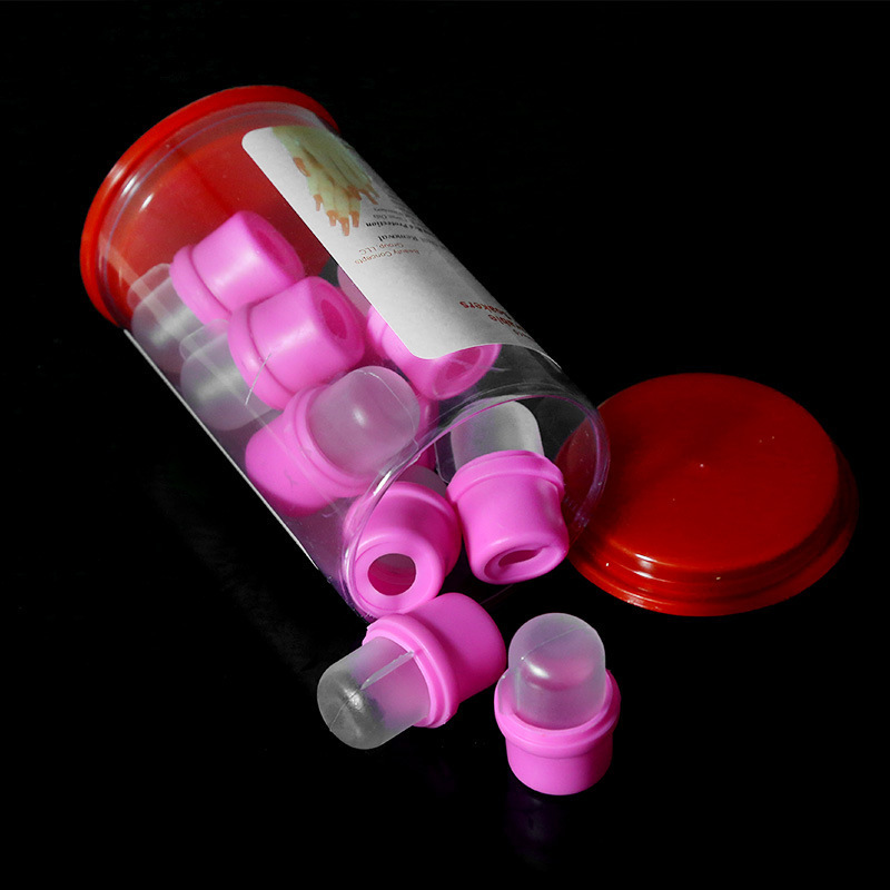 Nail art silicone nail remover nail remover light therapy nail oil glue nail remover nail remover nail remover 10 OPP bags