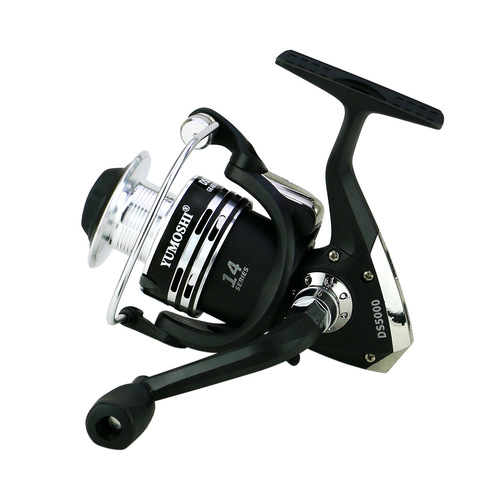 YUMOSHI DS series metal head fishing reel fishing reel sea rod set fish wheel fishing gear Lua raft fishing fishing gear