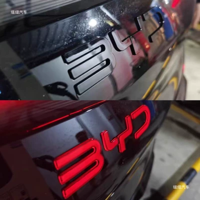 Car logo: rear emblem, Black Warrior car sticker