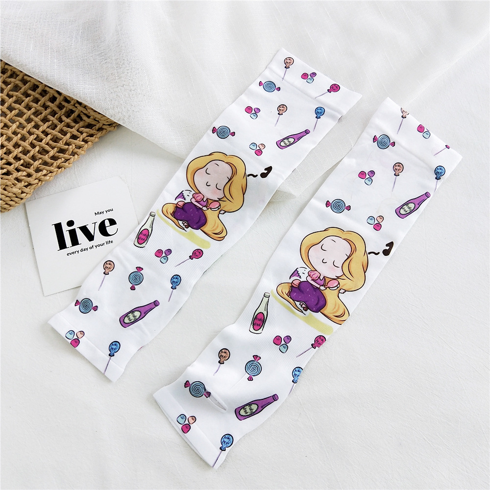 Cartoon Character Ice Silk Sunscreen Sleeves display picture 40