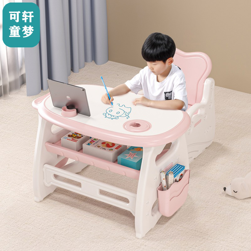 Children's Desk Primary School Students' Writing Desk and Chair suit Home Baby's Learning Desk Desk and Chair Children's Work Desk