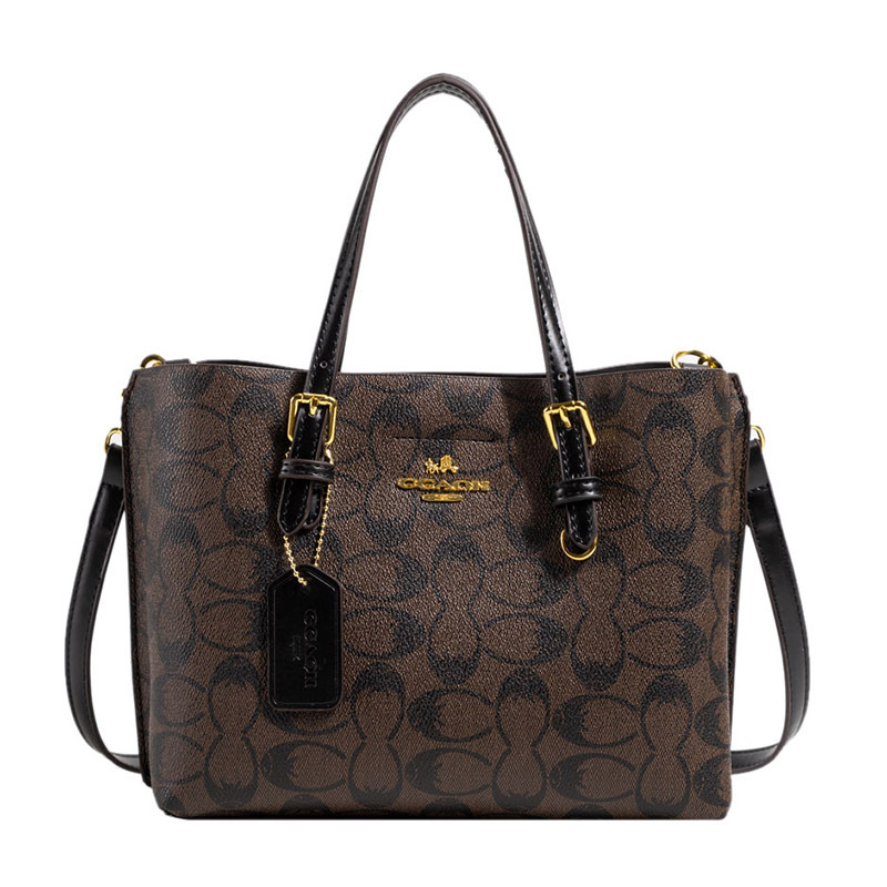 Bolsos de mujer 2025 nuevo bolso de cubo portátil de gran capacidad de alta gama de moda bolso de mensajero de hombro de la madre