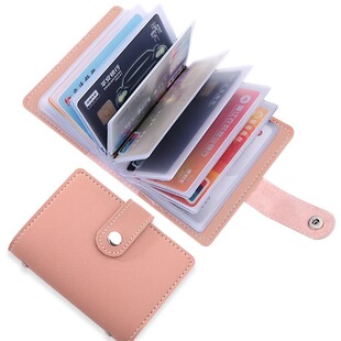 Anti-Theft Shielding Compact Card Holder Driver's License Wallet Men's and Women's Anti-Magnetic Large-Capacity Bank Card Holder Card Holder