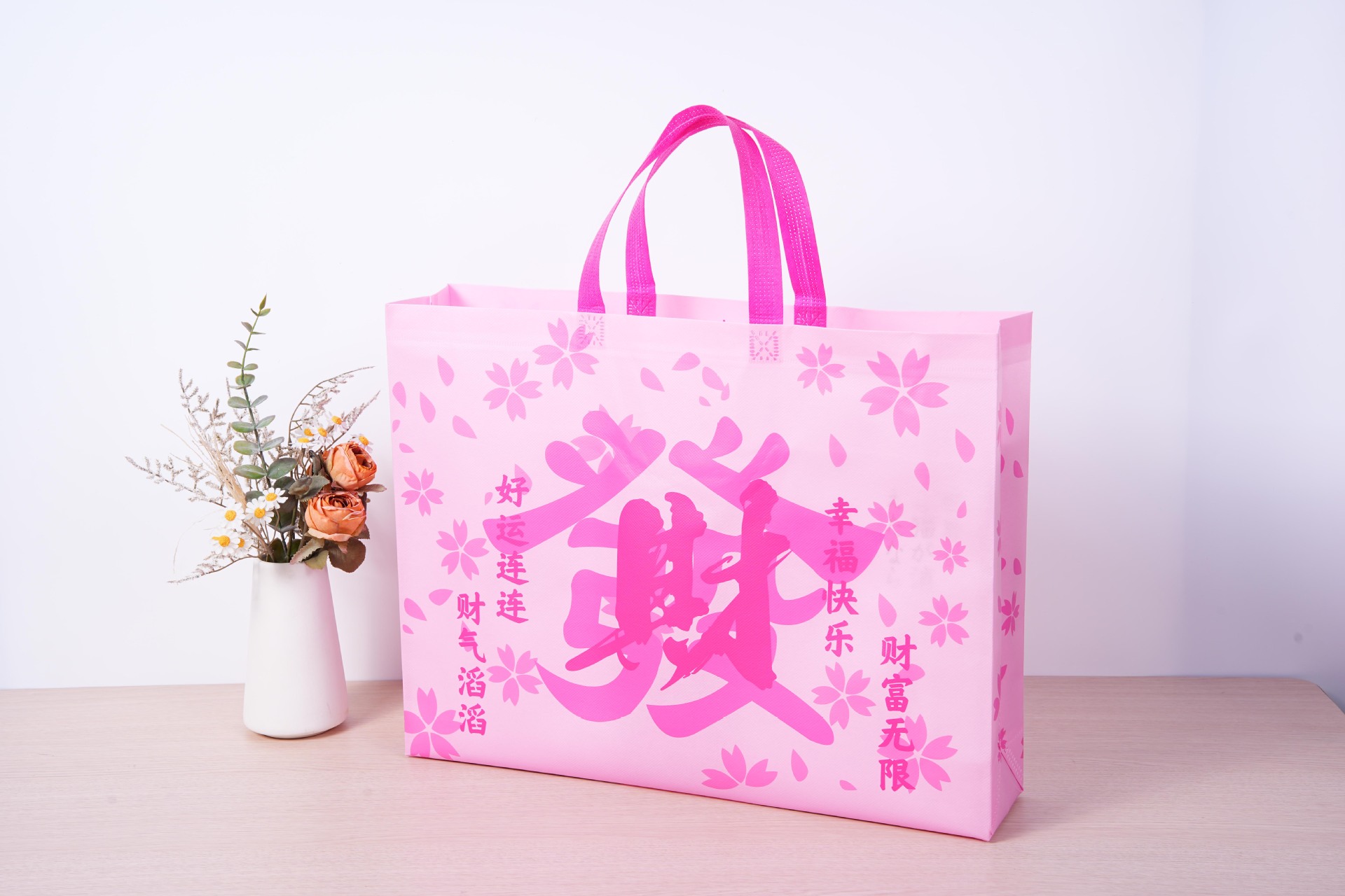 Bolsos de tienda de ropa gran bolsas de compras no tejidas personalizadas Wenchuang bolsas no tejidas personalizadas logotipo