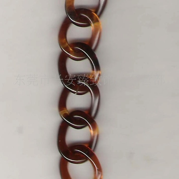 供应树脂链条 压克力链条 塑胶链条 醋酸链条