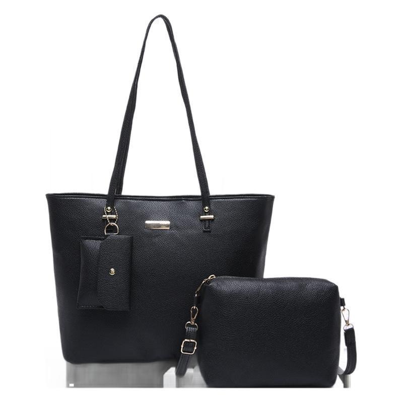 Bolsa de combinación de gran capacidad bolso de mujer 2025 primavera nueva moda simple textura mochila de hombro bolso de viaje de mujer