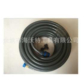 厂家供应5/8" PVC水管，两端一端带包胶接头一端带铜套塑料接头