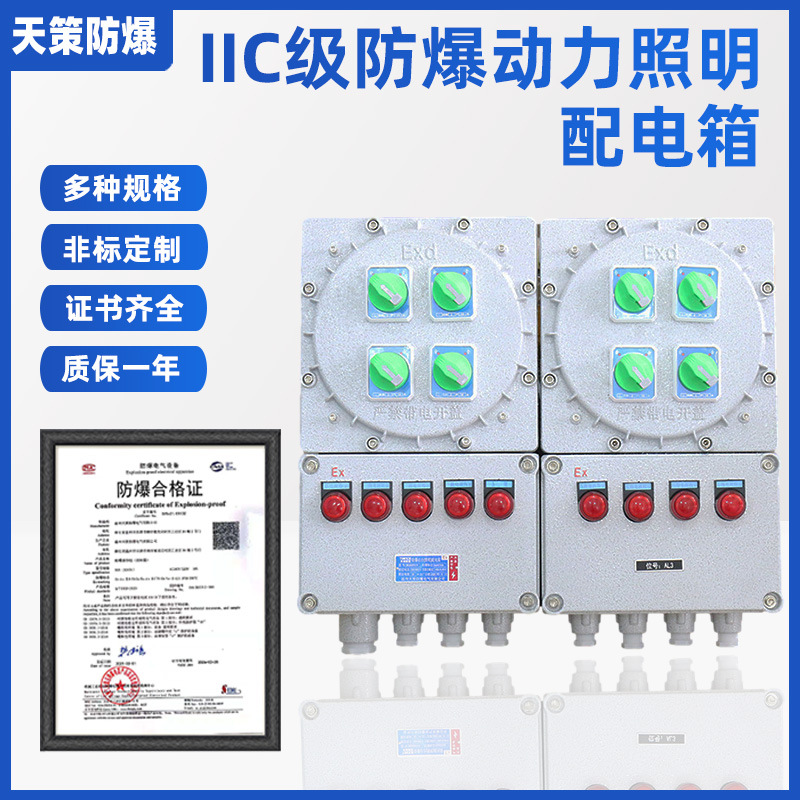 厂家供应防爆配电箱照明动力仪表接线箱控制检修电源插座箱